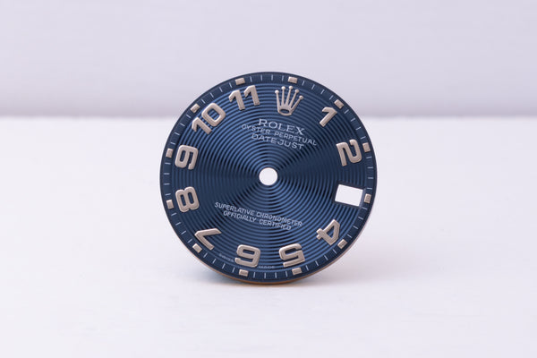 Load image into Gallery viewer, Rolex Midsize Datejust Blue Arabic Concentric Dial for 178240 - 178274 FCD30423
