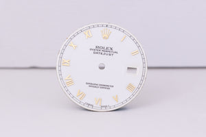 Rolex Datejust Skinny White Roman Dial for model 16013 - 16233 FCD30429