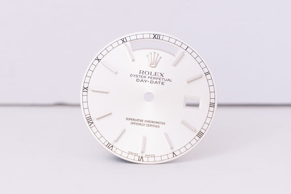 Load image into Gallery viewer, Rolex Day-Date Silver Stick "Swiss Made" for models 18039 - 18239 FCD30439
