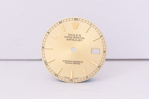 Rolex Datejust Champagne Stick marker dial for model 16233 FCD30448