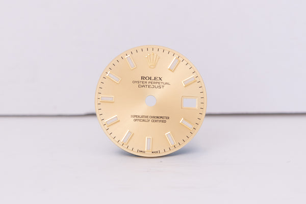 Load image into Gallery viewer, Rolex Ladies Champagne Index Dial for model 179173 FCD30456

