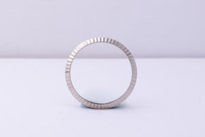Rolex Ladies Datejust 18k White Gold Fluted Bezel 2.g FCD30460