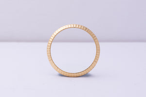 Rolex Ladies Datejust 18k Yellow Gold Fluted Bezel 2.6g FCD30462