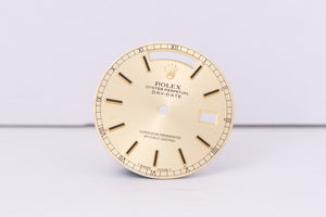 Rolex Day-Date Champagne Stick Dial for 18038 - 18238 FCD30476