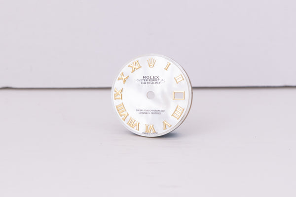 Load image into Gallery viewer, Rolex Ladies White MOP Roman Dial for model 79173 - 79178 - 179173 - 179178 FCD30493
