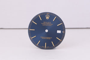 Rolex Mens Datejust Blue Stick Dial for 16013 - 16233 FCD30496