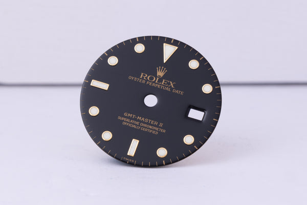 Load image into Gallery viewer, Rolex Black GMT Master II Dial for 16713 - 16718 FCD30530
