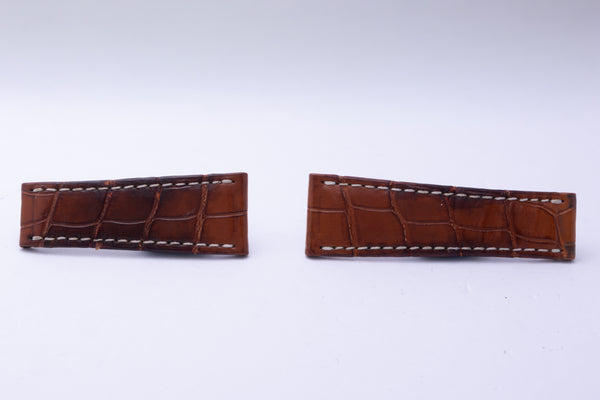Load image into Gallery viewer, Rolex Genuine Alligator 20mm Strap FCD30551
