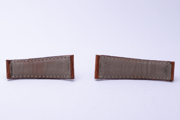 Load image into Gallery viewer, Rolex Genuine Alligator 20mm Strap FCD30551
