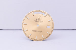 Rolex Day-Date Champagne Index dial for model 218238 FCD30570