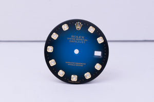 Rolex Mens Datejust Blue Viggnett Diamond Dial for 116233 - 116238 FCD30571