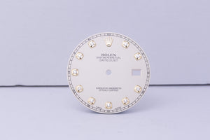 Rolex Datejust II Ivory Diamond Dial for model 116333 FCD30575