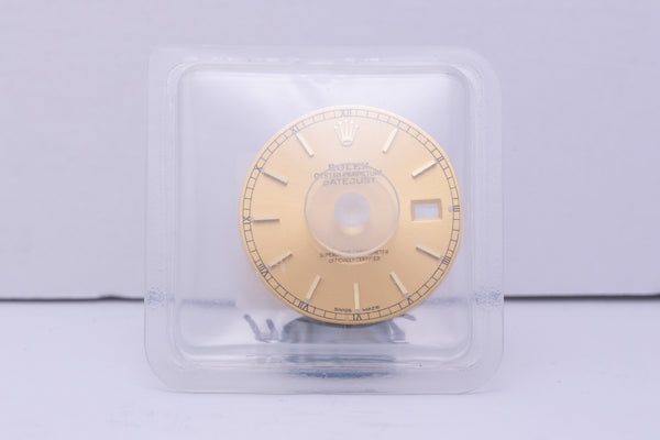Load image into Gallery viewer, Rolex Datejust Champagne sealed Stick marker dial for model 16233 FCD30584
