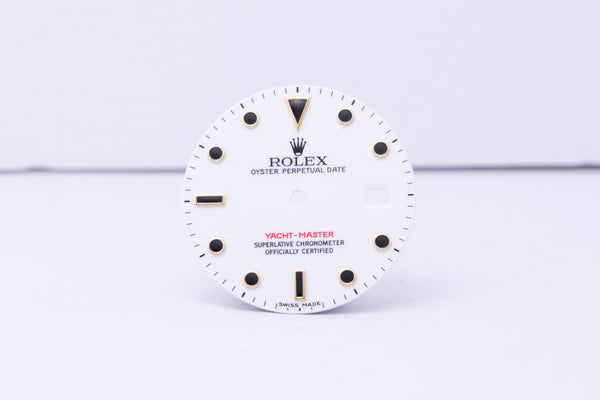 Load image into Gallery viewer, Rolex Yachtmaster "Swiss Made" White Dial for Model 16623 - 16628 FCD30599
