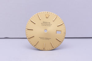Rolex OysterQuartz Datejust champagne stick for model 17013 FCD30610