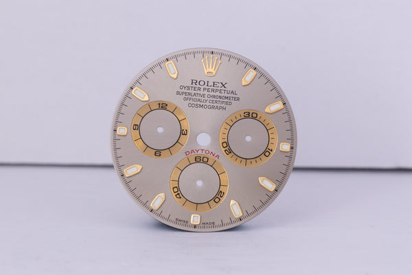 Load image into Gallery viewer, Rolex Slate Daytona "Luminova" Dial for model 116523 - 116528 FCD30619
