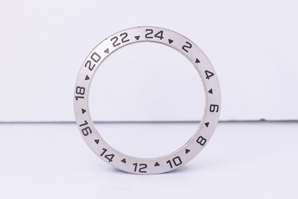 Load image into Gallery viewer, Rolex Explorer II Steel Bezel for 16570 - 16550 FCD30632
