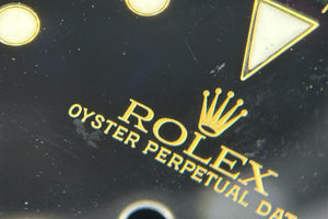Rolex Submariner DAMAGED Black Swiss Made Dial for model 16613 - 16618 FCD30655