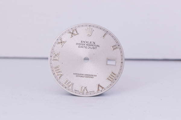 Load image into Gallery viewer, Rolex Mens Rhodium Roman Dial ( spotted )for moel 16234 - 116234 FCD30660
