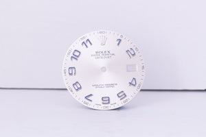 Rolex Datejust II Silver Blue Arabic for model 116334 - 116300 FCD30661