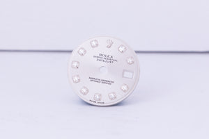 Rolex Ladies Datejust Factory Silver Diamond Dial FCD30669