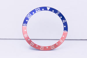 Rolex GMT Master II Faded Serif Pepsi Insert for model 16710 FCD30673