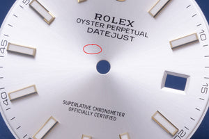 Rolex Datejust 41 Silver Index Dial for 126333 FCD30681