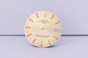 Rolex Date Champagne stick dial for model 1500 FCD30700