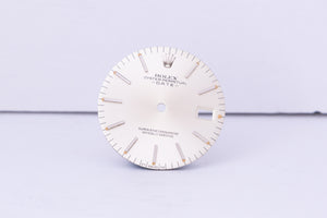 Rolex Date silver stick dial for model 1500 FCD30701