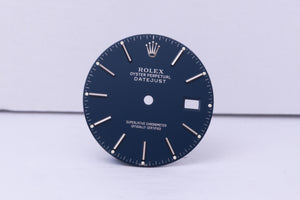 Rolex Mens Datejust Blue Enamel Stick Marker Dial for model 16014- 16234 FCD30708