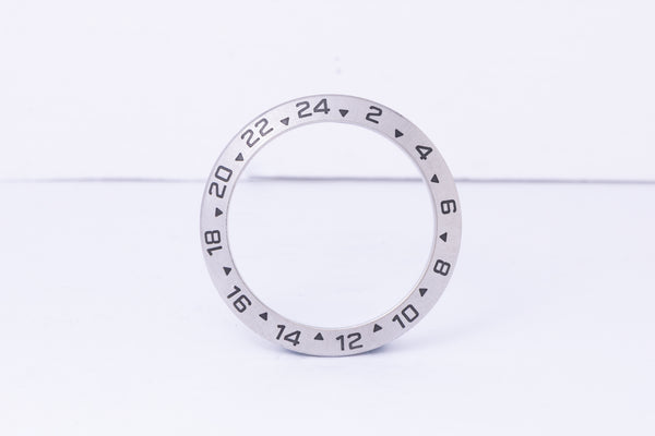 Load image into Gallery viewer, Rolex Explorer II Steel Bezel for 16570 - 16550 FCD30757
