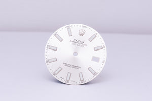 Rolex Datejust II Silver Stick Dial for 116300 -116334 FCD30765