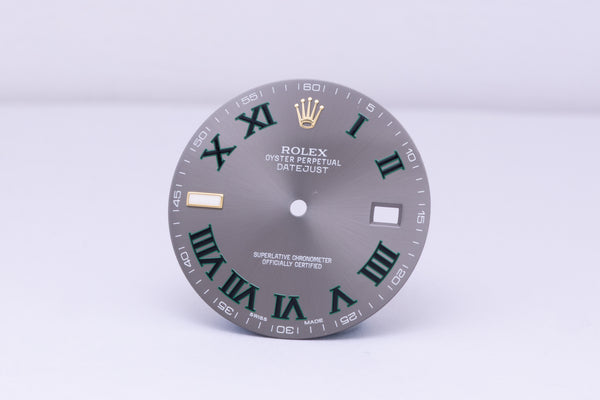 Load image into Gallery viewer, Rolex Datejust II 41mm Wimbledon Dial for 116333 FCD30777
