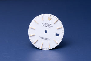 Rolex Datejust White Stick Dial for 16013 - 16233 FCD30918