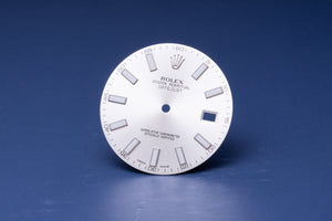 Rolex Datejust II Silver Stick Dial for 116300 -116334 FCD30924
