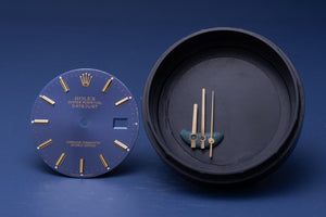Rolex Mens Datejust Blue Stick Dial for 16013 - 16233 W Hands FCD30956
