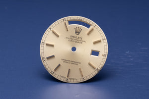 Rolex Day-Date DAMAGED Champagne Stick Dial for 18038 - 18238 FCD30969