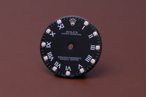 Rolex Midsize Black Diamond dial for 177200 FCD30994