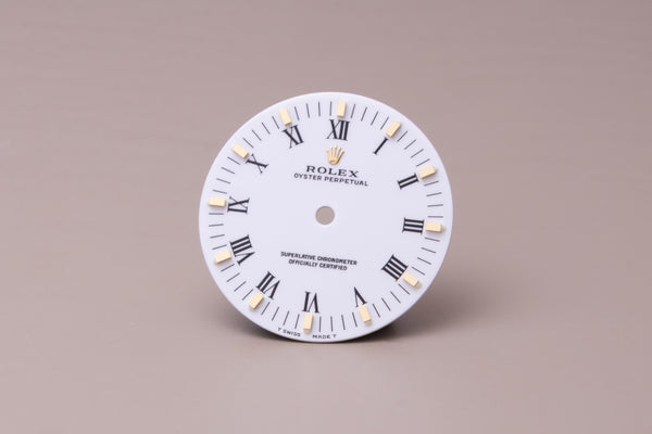 Load image into Gallery viewer, Rolex Oyster Perpetual White Peg dial for 14233 - 14203 FCD30998
