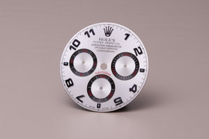 Rolex Daytona Silver Racing Dial for 116509 - 116519 SOME BURN FCD31012