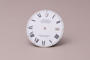 Rolex Mens Datejust White Buckley Dial for 16014 - 16030 FCD31017