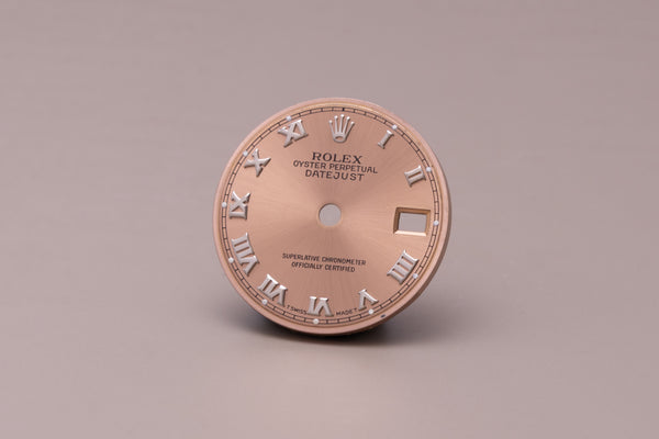 Load image into Gallery viewer, Rolex Datejust Ladies Salmon Roman Dial for 69174 FCD31024
