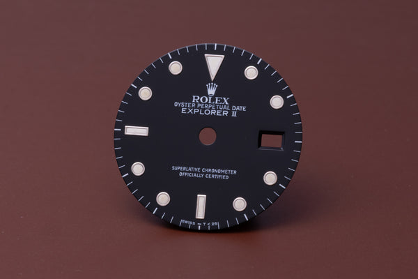 Load image into Gallery viewer, Rolex Explorer II Black T<25 Dial for 16570 - 16550 FCD31032
