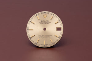 Rolex Midsize Champagne Stick ( scratched ) for model 68273 - 78273 FCD31036