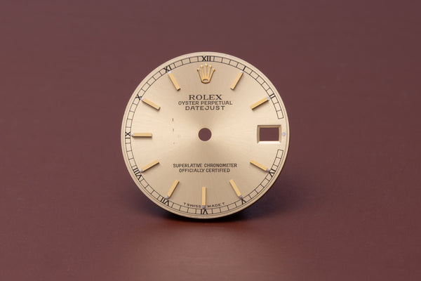 Load image into Gallery viewer, Rolex Midsize Champagne Stick ( scratched ) for model 68273 - 78273 FCD31036

