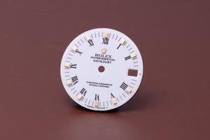 Rolex Midsize White Peg dial for model 68273 FCD31044