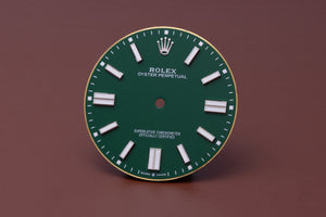Rolex Green Oyster Perpetual Dial for model 124300 FCD31050