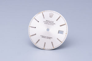 Rolex Datejust Silver Stick dial for model 16014 - 16030 FCD31056