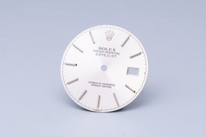 Rolex Datejust Silver Stick dial for model 16014 - 16030 FCD31057