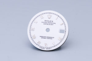 Rolex Datejust Ladies Skinny White roman dial for 69174 FCD31071